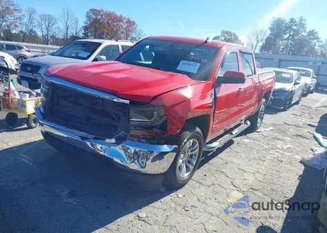 2017 Chevrolet Silverado 1500 1Lt из США, поврежденный, VIN 3GCPCREC2HG415633